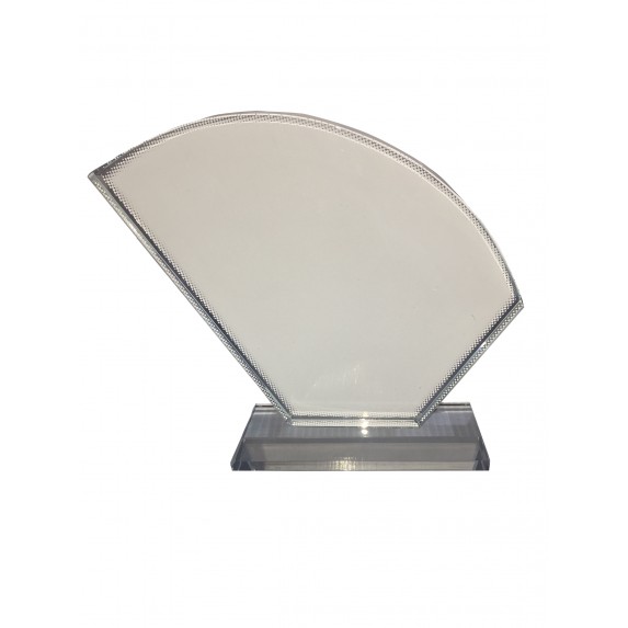 TIN CRYSTAL FAN SHAPED 205X140X40MM